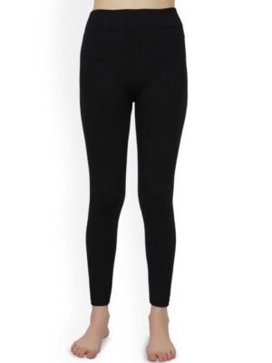 N2S NEXT2SKIN High-Rise Ankle Length Warm Fleece Winter Leggings