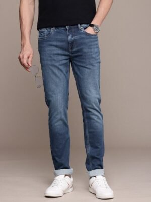 Nautica Men Slim Fit Light Fade Stretchable Jeans