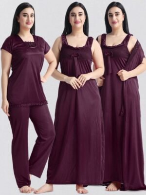 NIGHT KEYS Maxi Nightdress
