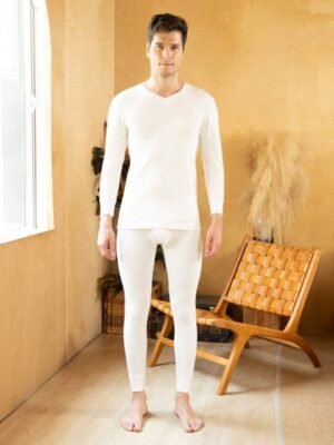 ONN Ribbed Pure Cotton Thermal Set