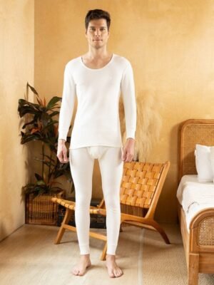 ONN Skinny Fit Round Neck Pure Cotton Thermal Set