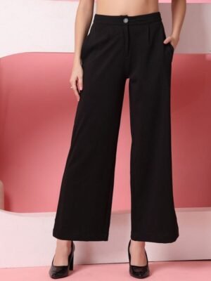 Oomph! Women Relaxed Pleated Trousers