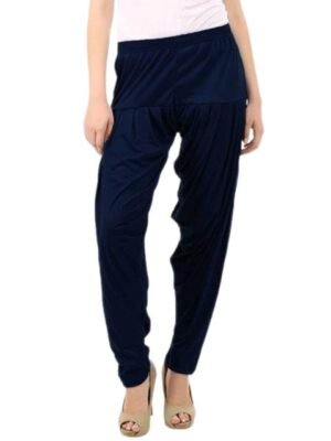 Outer Wear Ayam Exports Women Loose Fit Mid Rise Patiala Salwar Pant