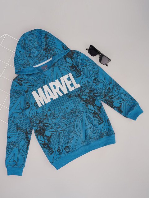 Pantaloons Junior Boys Printed Long Sleeves Sweatshirt