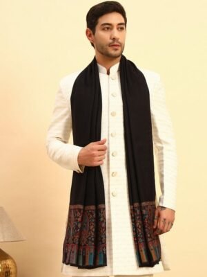 Pashmoda Floral Woven Design Shawl