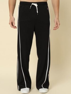 PockMAN Men Mid Rise Relaxed Fit Track Pants