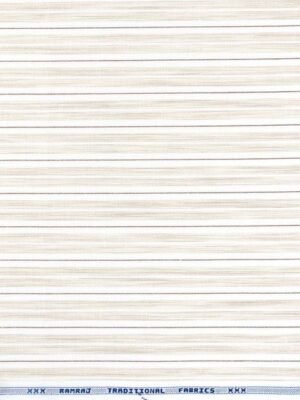 Ramraj Men Striped Cotton Shirt Clothing Fabric