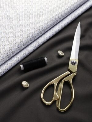 Raymond Men Printed Cotton Shirt and Trousers Clothing Fabric