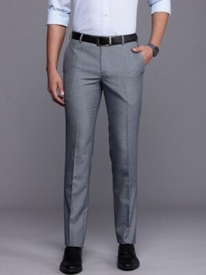 Raymond Men Slim Fit Formal Trousers