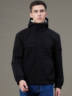 Red Tape Men Solid Casual Jacket