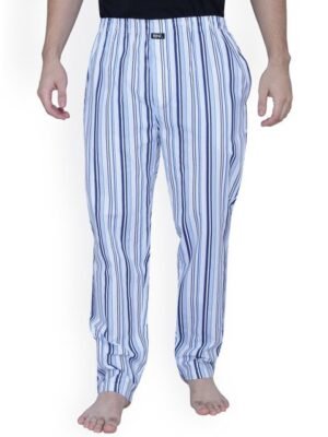 RENZ Printed Cotton Straight Lounge Pant