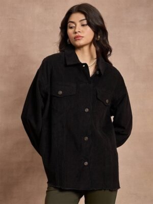 SASSAFRAS Women Comfort Opaque Casual Shackets