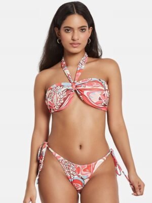 SECRETS BY ZEROKAATA Women Printed Swim Bikini Set