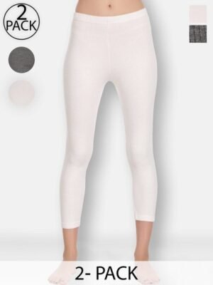 SELFCARE Women Pack Of 2 Breathable Thermal Bottoms