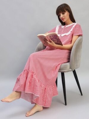 SEPHANI Printed Maxi Nightdress