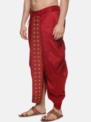 sethukrishna-men-maroon-embroidered-dhoti-pants-1.jpg