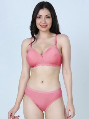 SHYAM SONS FLAIR Heavily Padded Lingerie Set 340Set-Onion