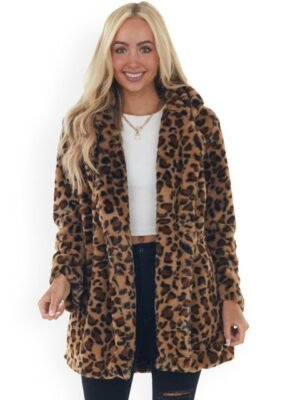 StyleCast Women Polyester Longline Open Front Jacket