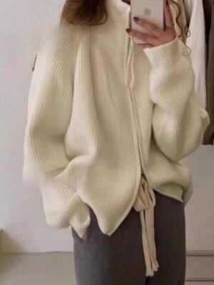 StyleCast Women Striped Cardigan