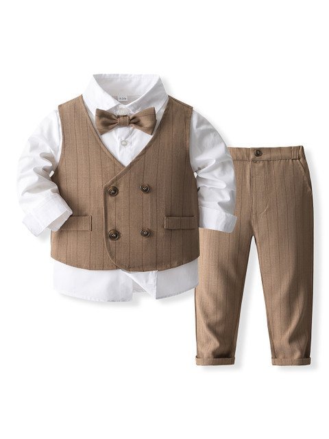 StyleCast x Revolte Boys Striped 3-Piece Party Suits