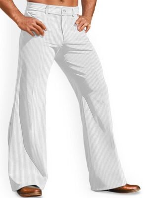 StyleCast x Revolte Men Easy Wash Mid-Rise Bootcut Trousers