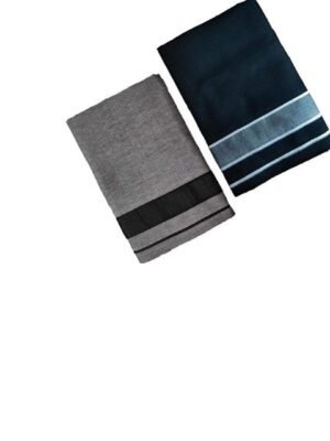 Suman Tex Men Pack Of 2 Striped Cotton Lungi