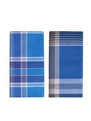 Suman Tex Pack Of 2 Checked Cotton Lungi