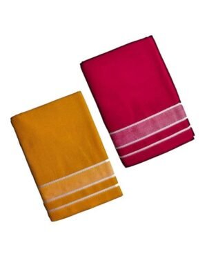 Suman Tex Pack Of 2 Striped Cotton Lungi