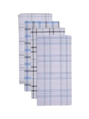 Suman Tex Pack Of 4 Checked Cotton Lungies