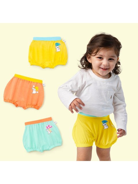 SuperBottoms Unisex Supersoft Premium Antimicrobial Mid-Rise Bamboo Bloomers