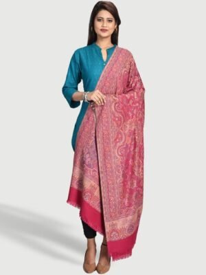 SWI Stylish Floral Woven Design Shawl