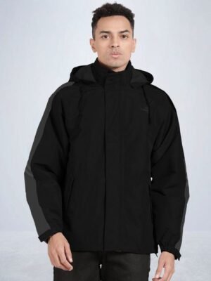 t-base Hooded Waterproof Rain Jacket