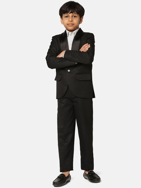 TAHVO Boys Slim-Fit 2 Piece Tuxedo Suit