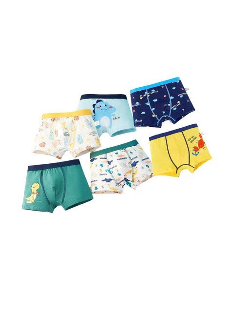 Teri Beri Set Of 4 Low-Rise Cotton Hipster Briefs