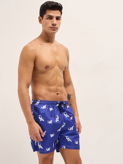 THE BEAR HOUSE Men Blue Swim Bottoms