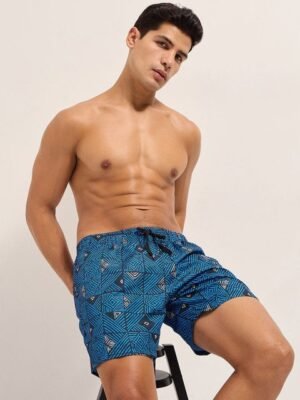 THE BEAR HOUSE Men Printed Swim Shorts
