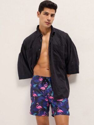 THE BEAR HOUSE Men Printed Swim Shorts