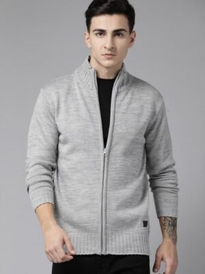 The Roadster Lifestyle Co. Acrylic Front Open Sweaters