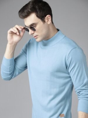 The Roadster Lifestyle Co. High Neck Acrylic Pullover