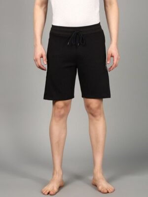 The Roadster Lifestyle Co. Men Solid Mid Rise Knitted Lounge Shorts