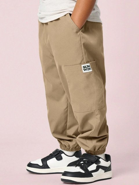 TIOR Boys Relaxed Loose Fit Cargos Trousers