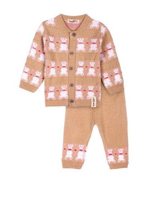 toyific Unisex Kids Woollen Sweater Set