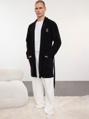 Trendyol Shawl Collar Neck Robe