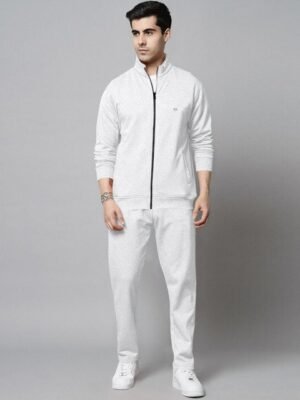 Triptee Mock Collar Long Sleeves Zipper Tracksuit