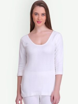T.T. Elite Ribbed Round Neck Thermal Tops