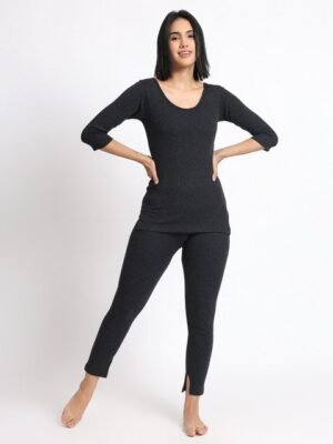 T.T. Women Regular Fit Cotton Thermal Set