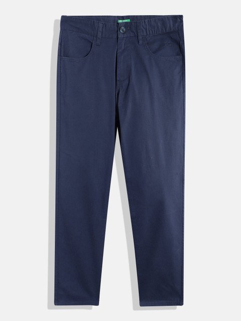 United Colors of Benetton Boys Regular Fit Slim Fit Trousers