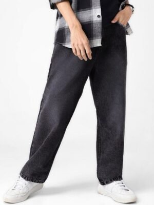 Urbano Fashion Men Non Stretchable Loose Baggy Fit Washed Jeans