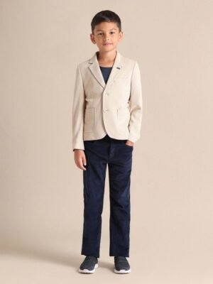 U.S. Polo Assn. Kids Self Design Single Breasted Blazer
