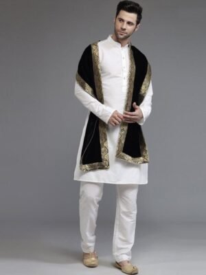 Utsav Fashion Men Velvet Dupatta